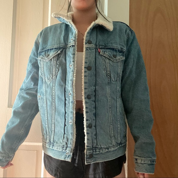 Levi Sherpa Denim Jacket